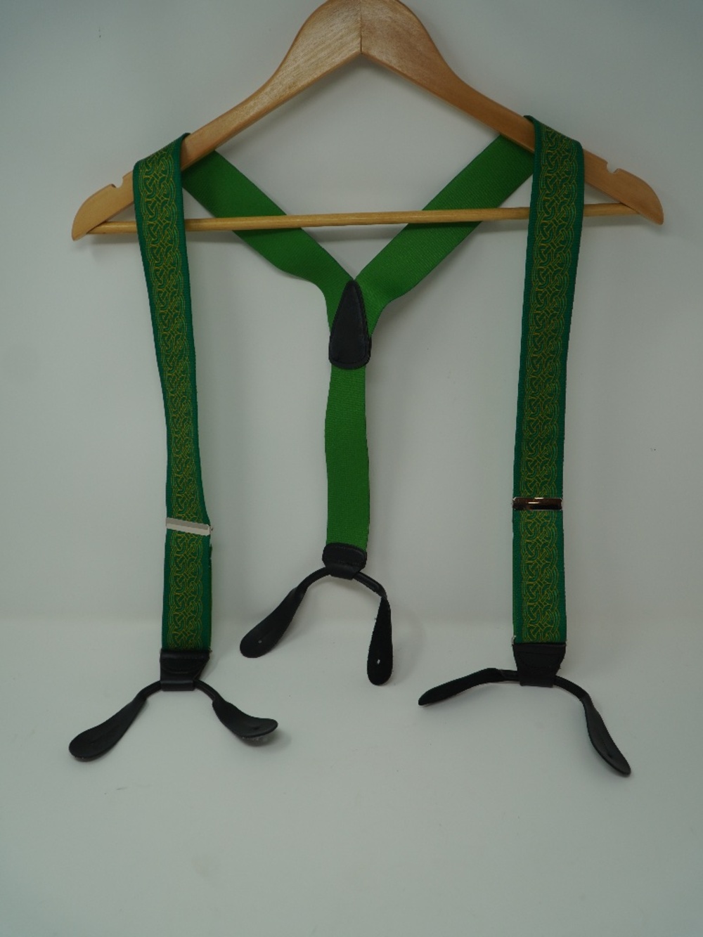 Irish Suspenders Braces Button In